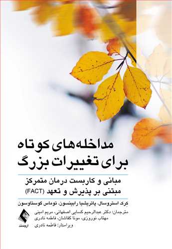 مداخلههای کوتاه برای تغییرات بزرگ مبانی و کاربست درمان متمرکز مبتنی بر پذیرش و تعهد (FACT) 11 book 1945 cover 1