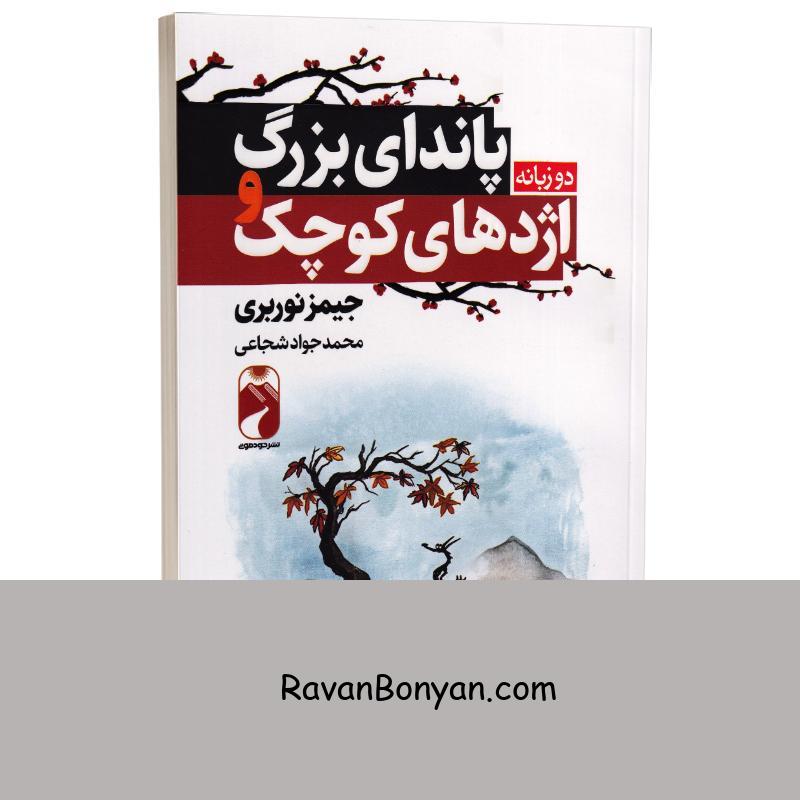 کتاب پاندای بزرگ و اژدهای کوچک اثر جیمز نوربری انتشارات خودمونی دو زبانه از جیمز نوربری | روان بنیان