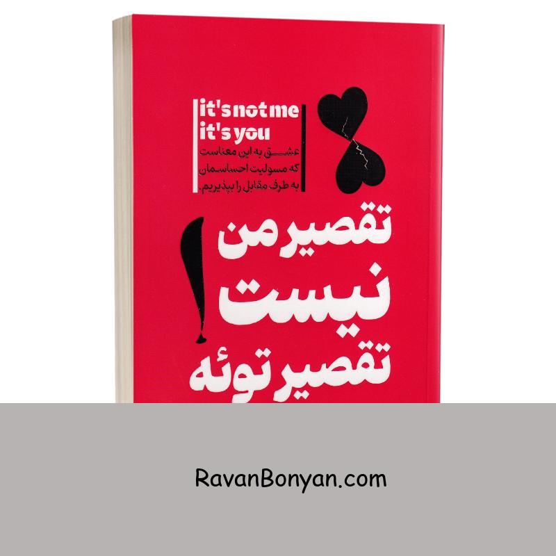 کتاب تقصیر من نیست تقصیر توئه اثر لین لوندر انتشارات آثار نور از لیل لوندز | روان بنیان